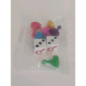 TOKENS & DICE PART(S) ONLY For 2018 Clue Classic Mystery Game #A5826